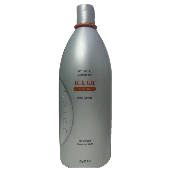 Joico I.C.E. GEL Maximum Hold Hair Styling Gel - MWS 150-2500 - 1kg / 35.3oz - Picture 1 of 7